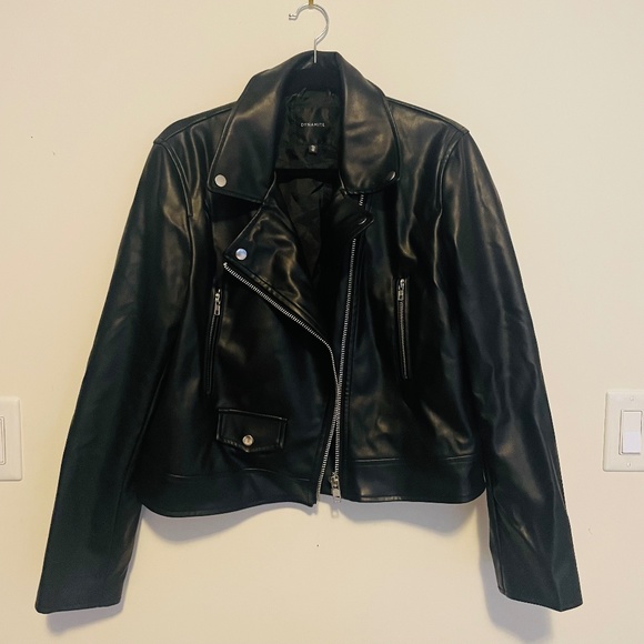 Dynamite Faux Leather Moto Jacket - Picture 2 of 4